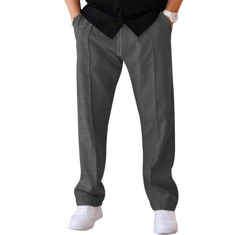 Enrico Wide-Leg Trousers | Men's Relaxed Casual Fit