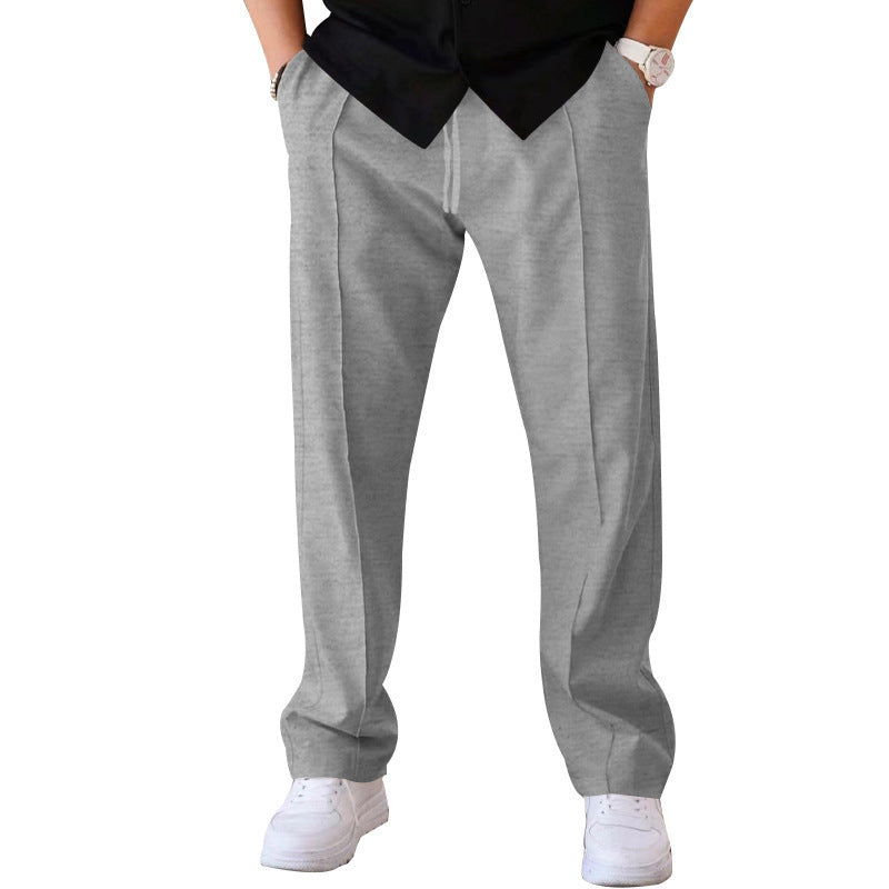 Enrico Wide-Leg Trousers | Men's Relaxed Casual Fit