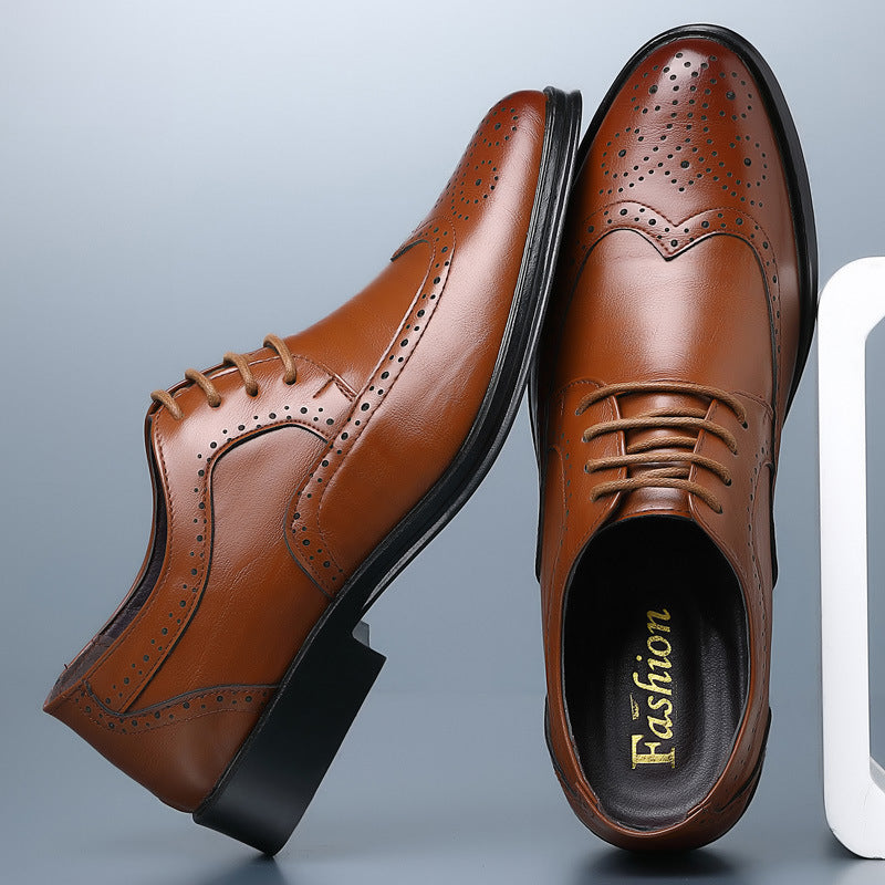 Keary Dress Shoes | Men's Formal Lace-Up Leather Shoes