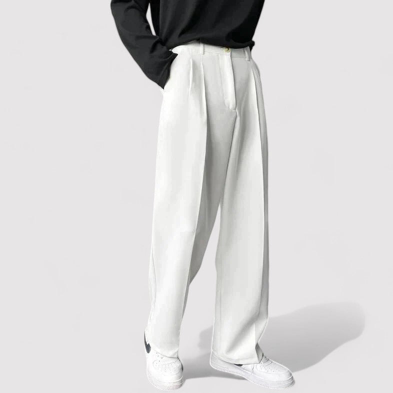 Faris Tailored Trousers | Men's London Slim-Fit Pants