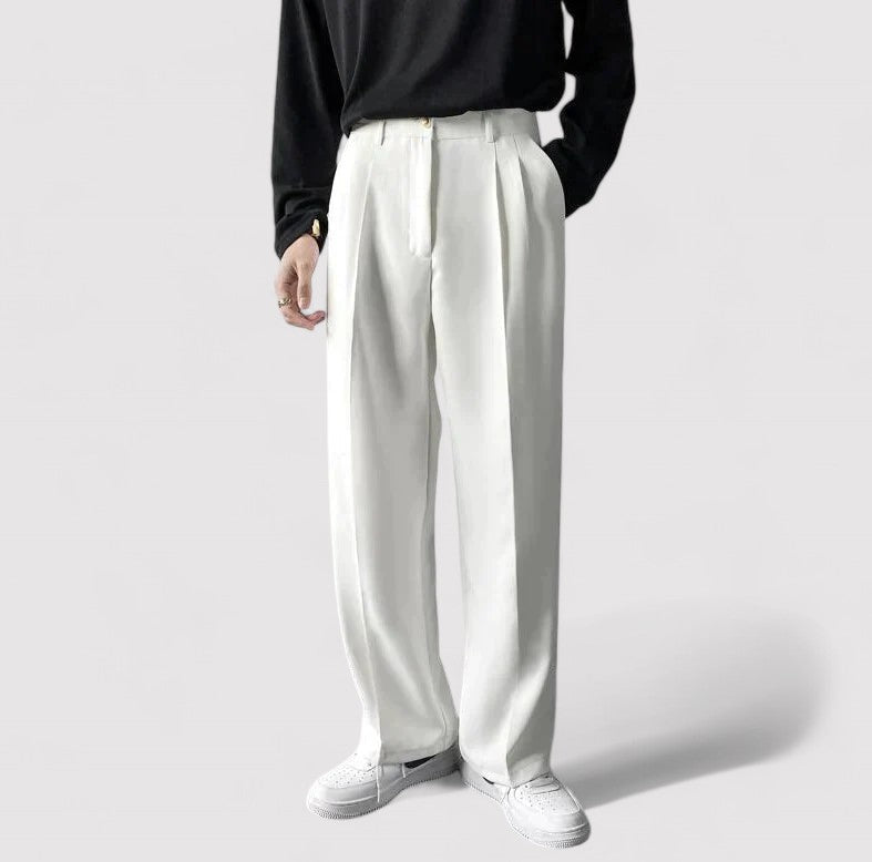 Faris Tailored Trousers | Men's London Slim-Fit Pants
