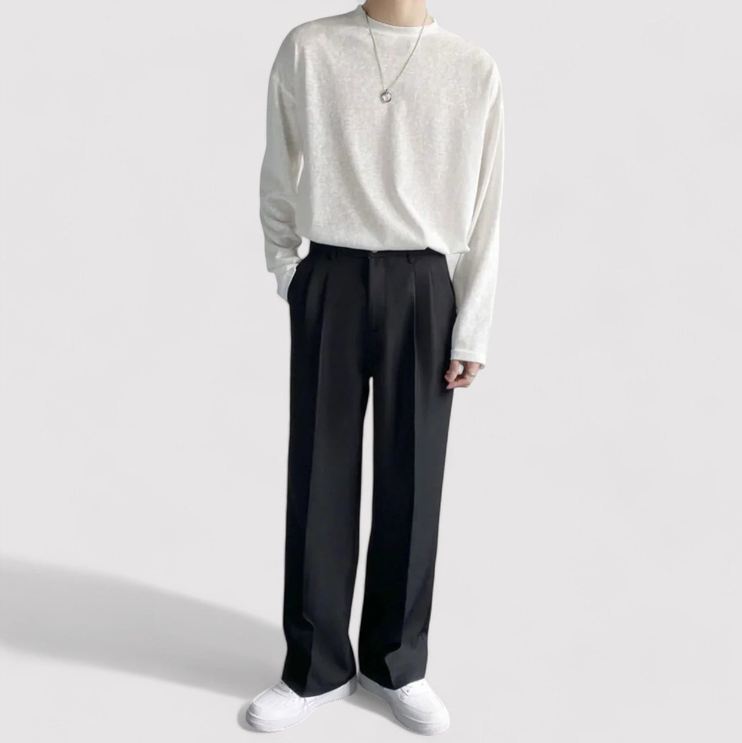 Faris Tailored Trousers | Men's London Slim-Fit Pants