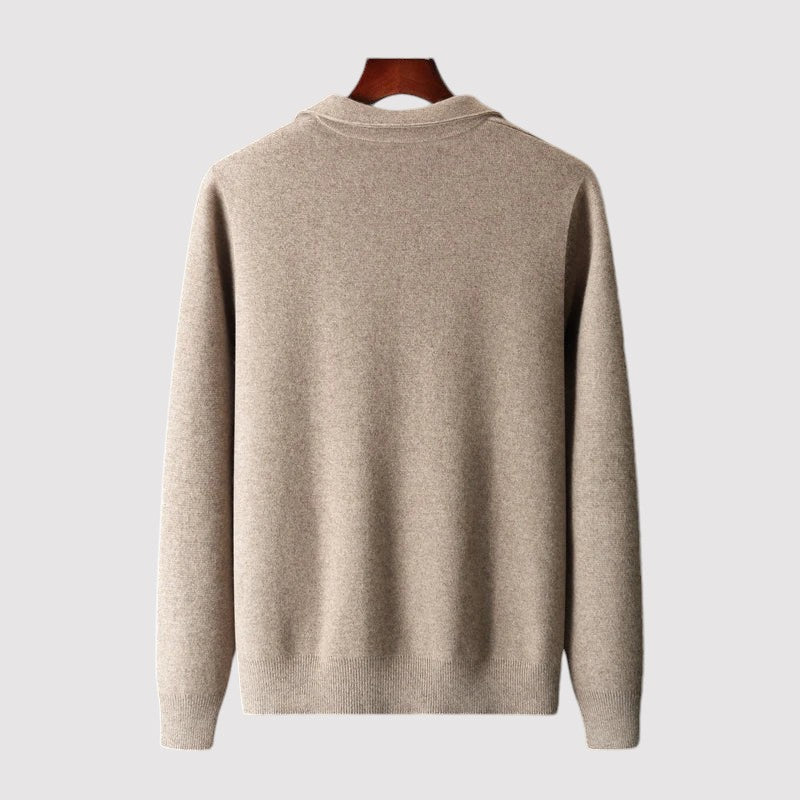 Faruq Wool Vest | Men's Pure Soft Knit Layer
