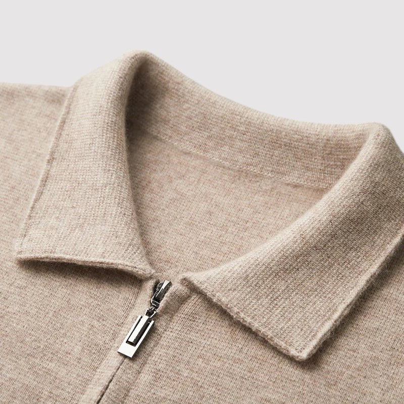 Faruq Wool Vest | Men's Pure Soft Knit Layer