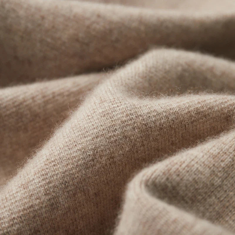 Faruq Wool Vest | Men's Pure Soft Knit Layer