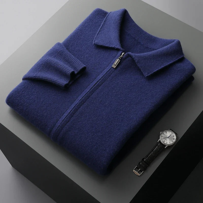 Faruq Wool Vest | Men's Pure Soft Knit Layer