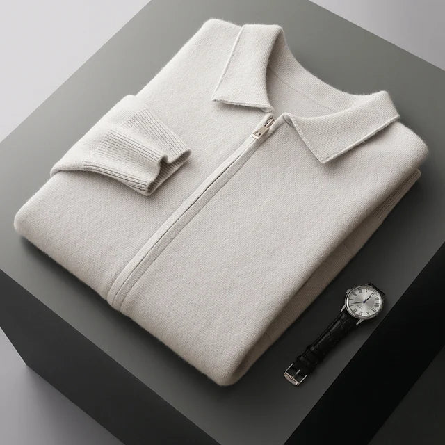 Faruq Wool Vest | Men's Pure Soft Knit Layer