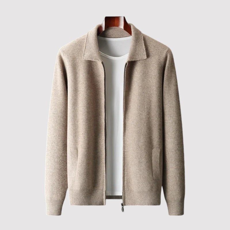 Faruq Wool Vest | Men's Pure Soft Knit Layer