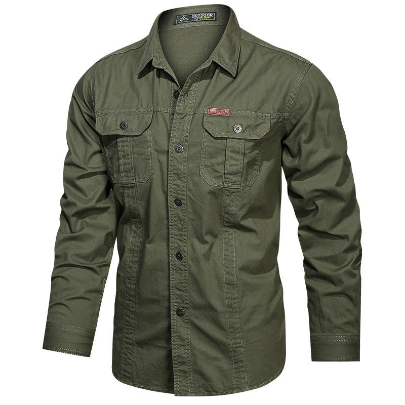 Fergus Military Shirt | Men's Rugged Button-Up Classic