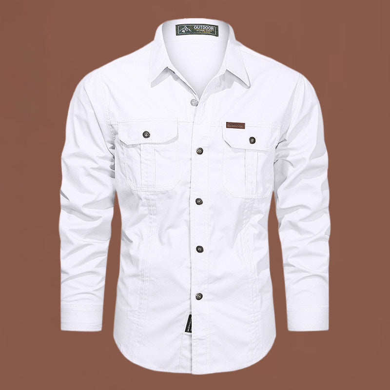 Fergus Military Shirt | Men's Rugged Button-Up Classic