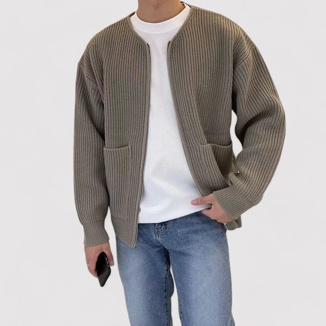 Finian Knitted Cardigan | Men's Classic "Old Money" Style