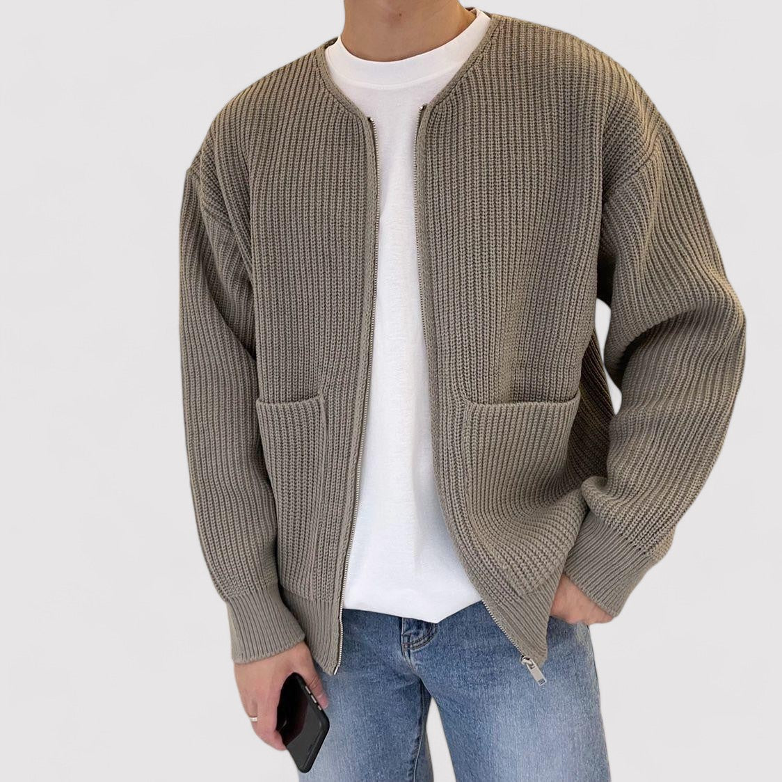 Finian Knitted Cardigan | Men's Classic "Old Money" Style