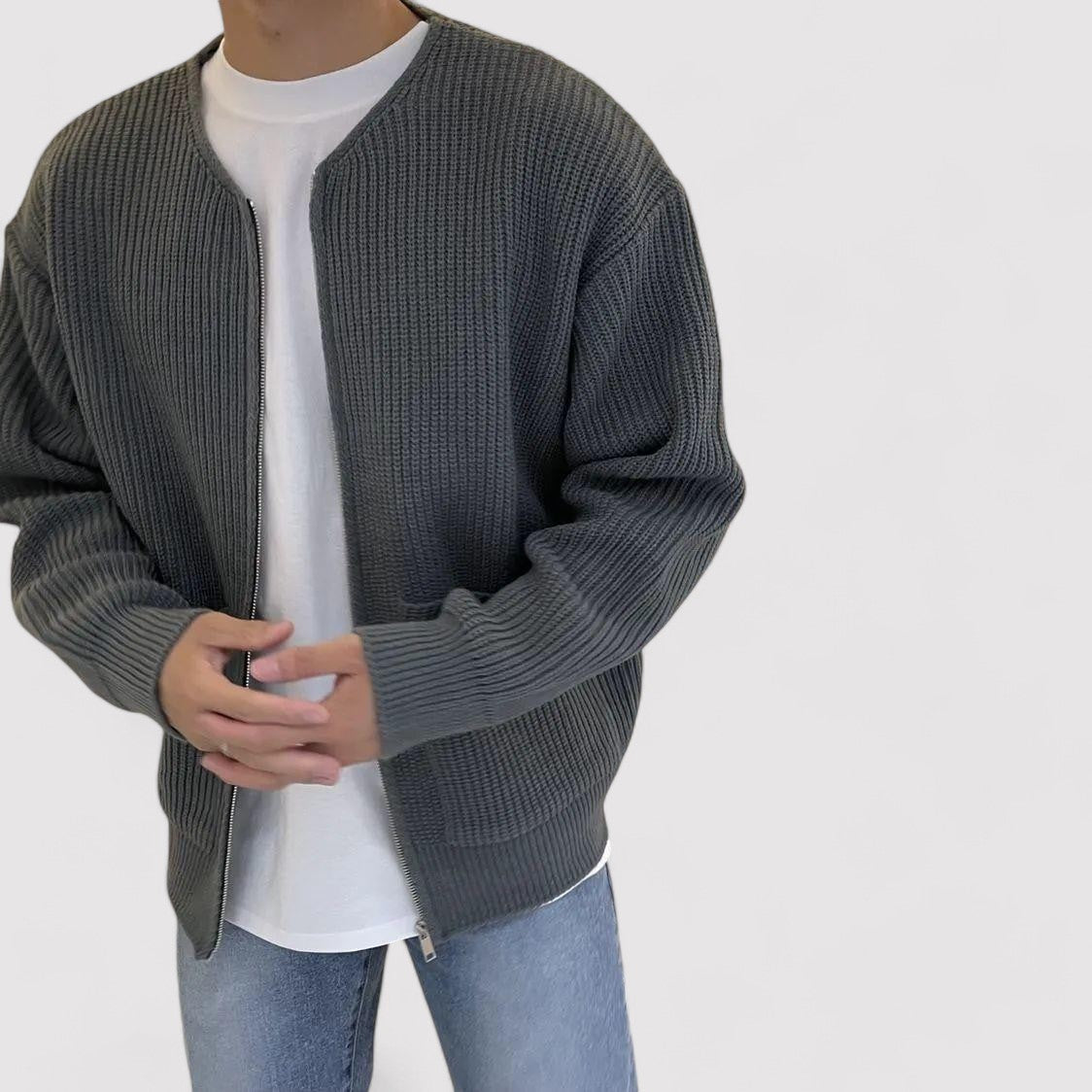 Finian Knitted Cardigan | Men's Classic "Old Money" Style
