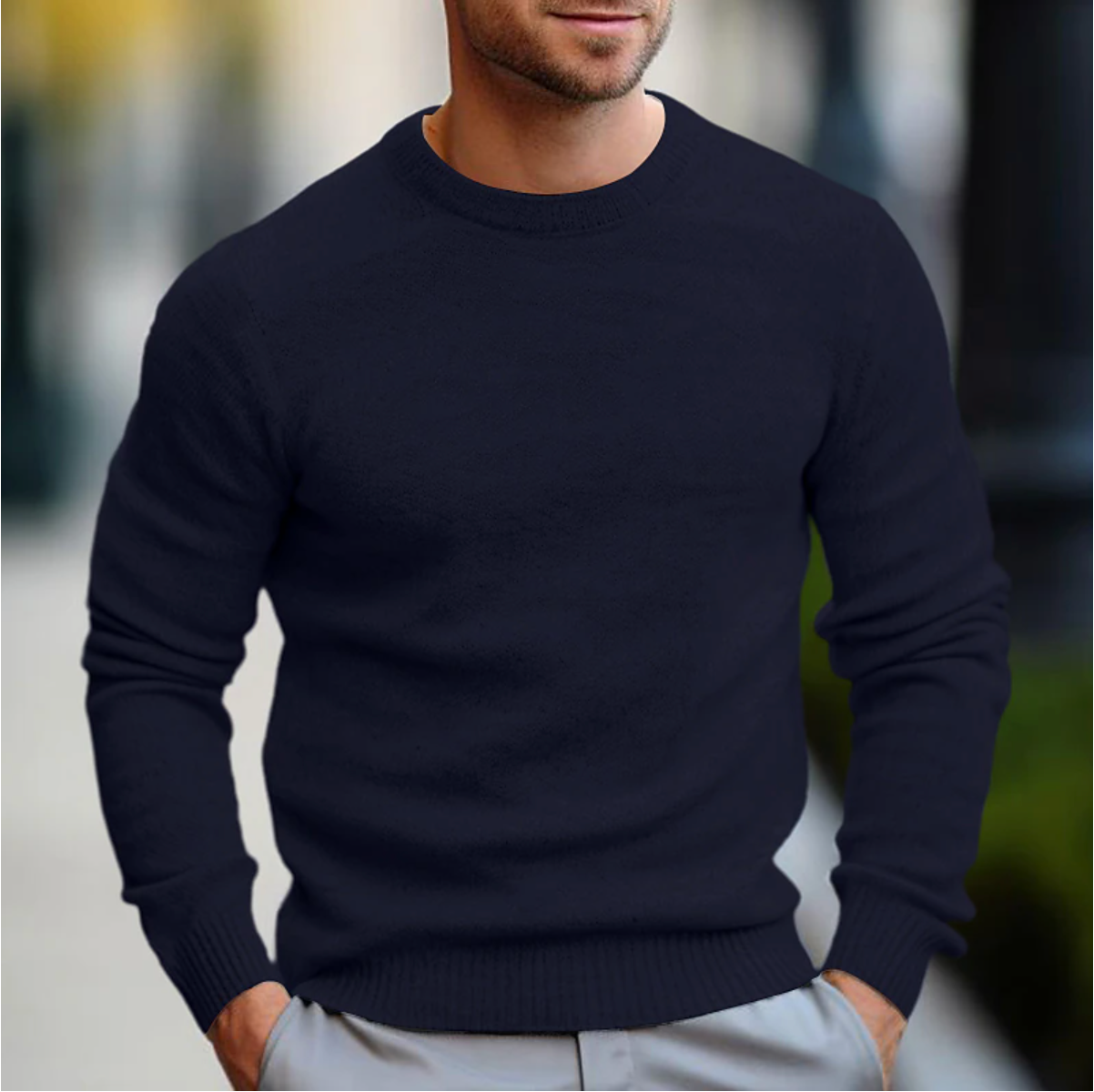 Finnegan Casual Sweater | Men's Comfortable Modern Fit