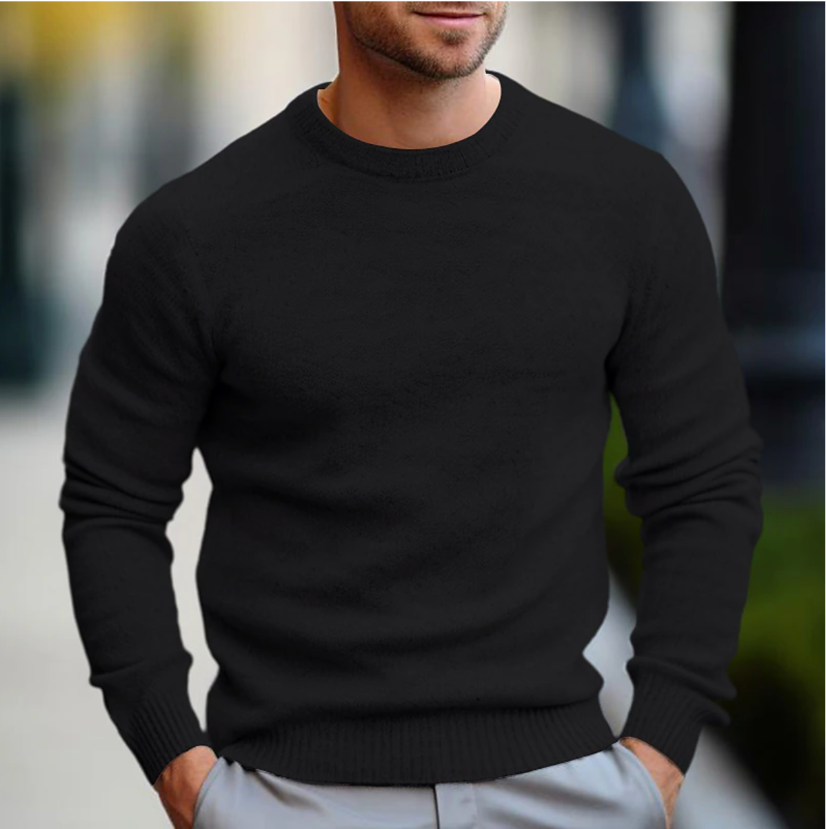 Finnegan Casual Sweater | Men's Comfortable Modern Fit