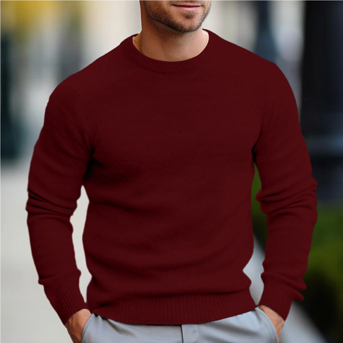 Finnegan Casual Sweater | Men's Comfortable Modern Fit