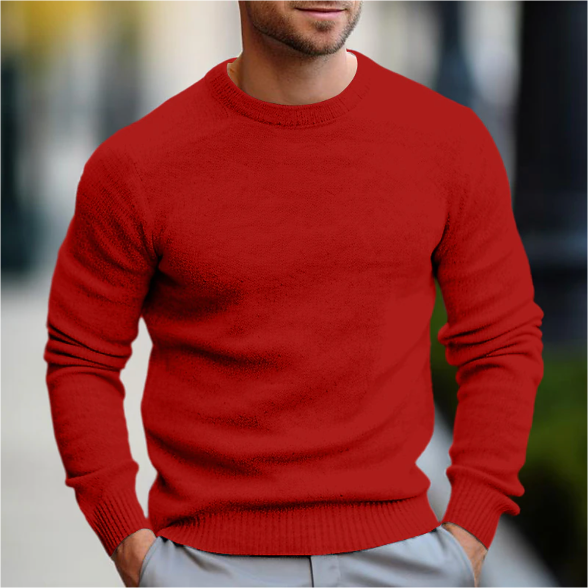 Finnegan Casual Sweater | Men's Comfortable Modern Fit