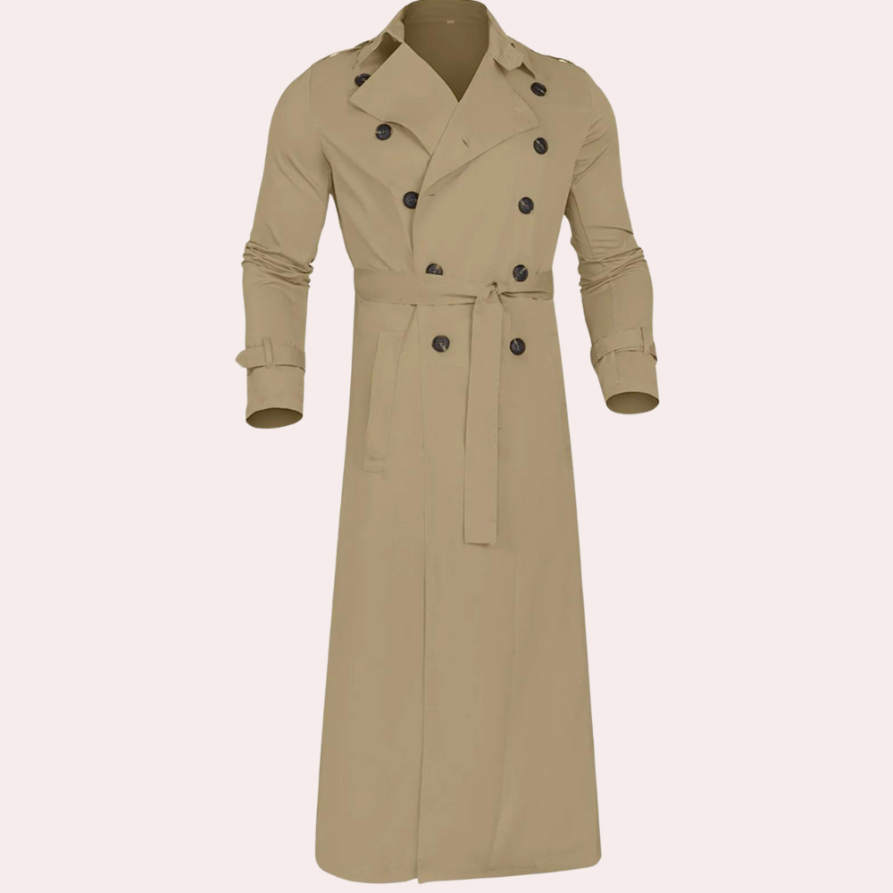 Francis Waterproof Trench Coat | Men's Stylish All-Weather Layer