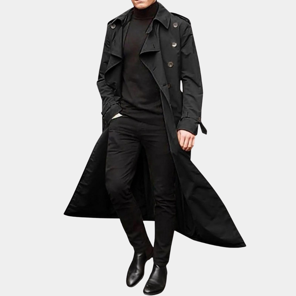Francis Waterproof Trench Coat | Men's Stylish All-Weather Layer