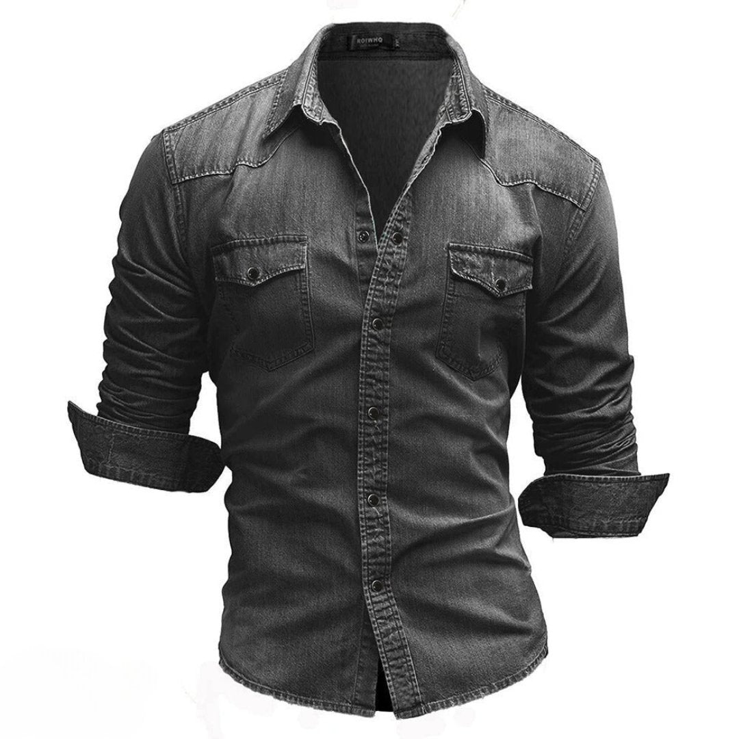 Frederick Denim Shirt | Men's Casual Classic Fit