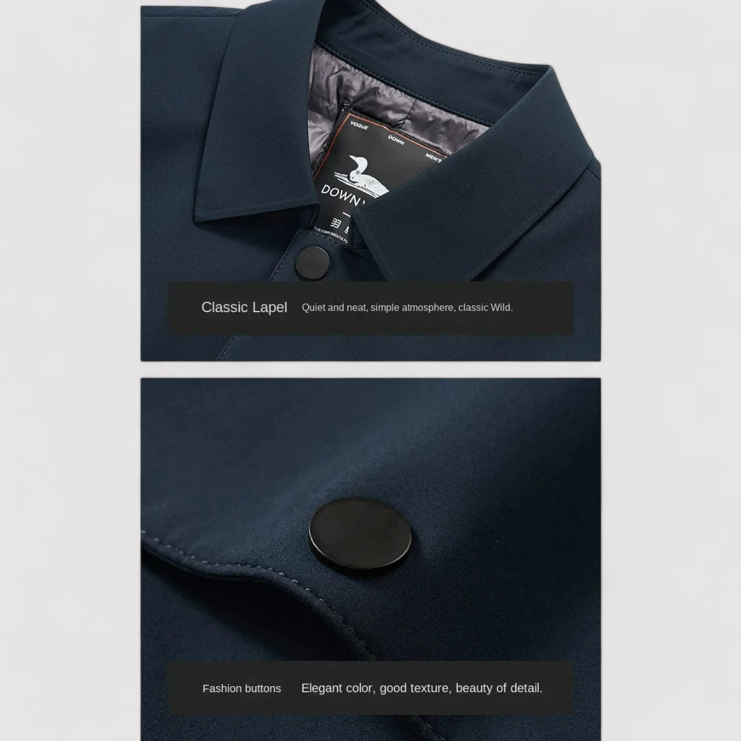 Freeman Luxury Lightweight Coat | Men's Elegant Business Outerwear