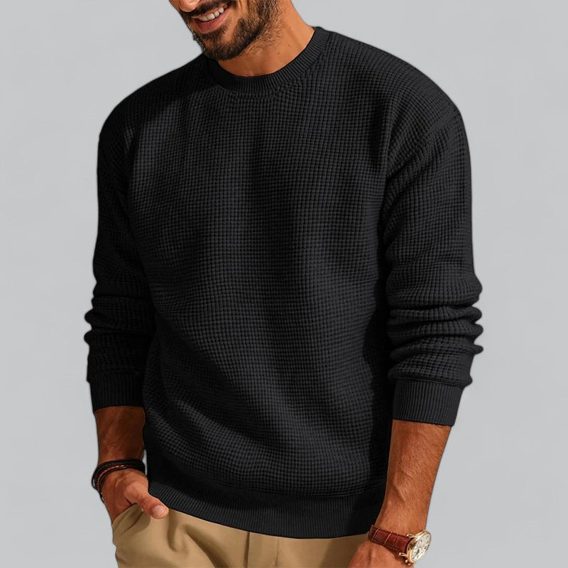 Gael Men’s Sweater | Wool Knit Crew Neck for Everyday Comfort