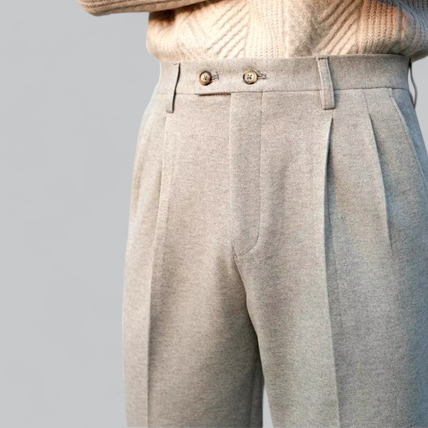 Gaston Men’s Trousers | Tailored Business Pants for Professional Elegance