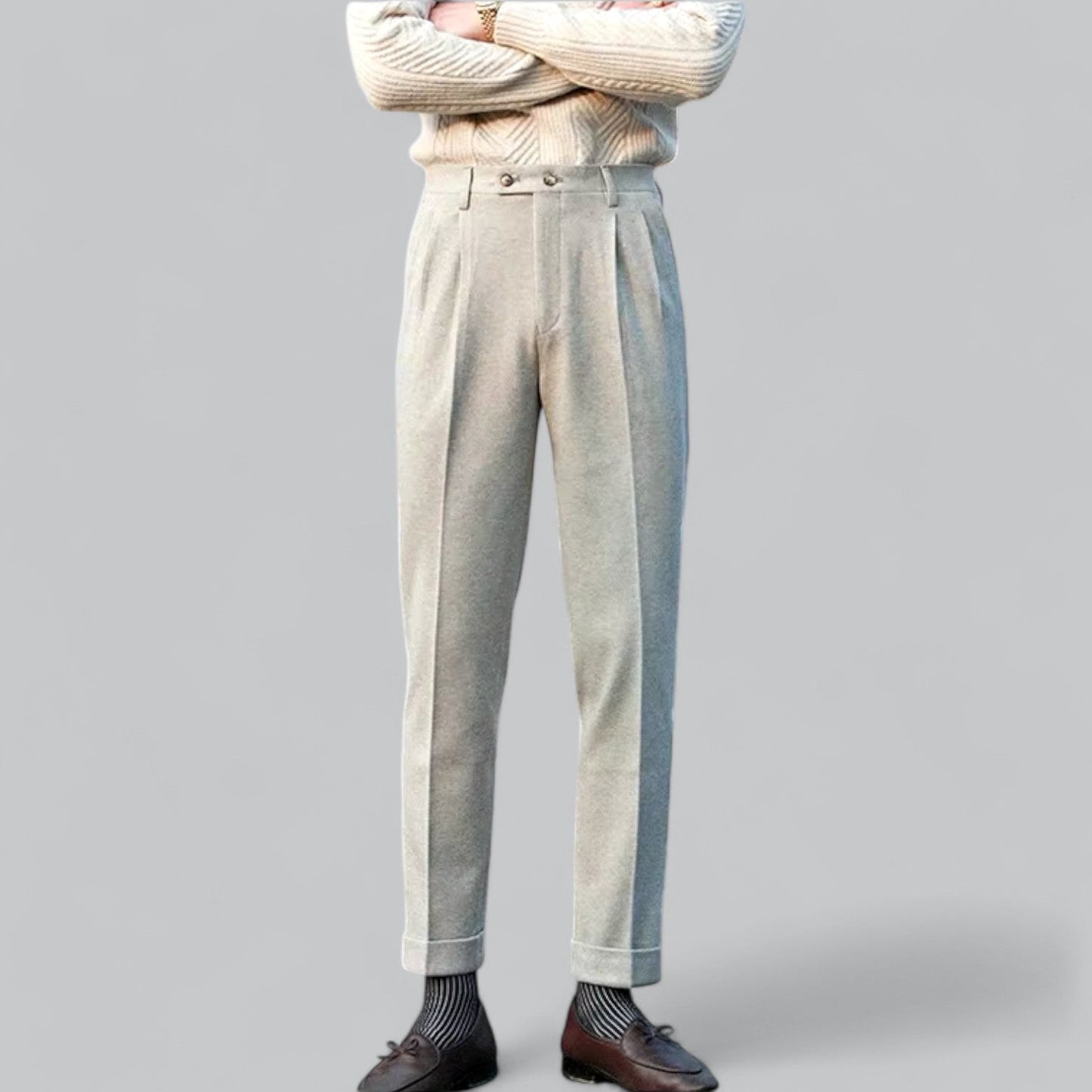 Gaston Men’s Trousers | Tailored Business Pants for Professional Elegance