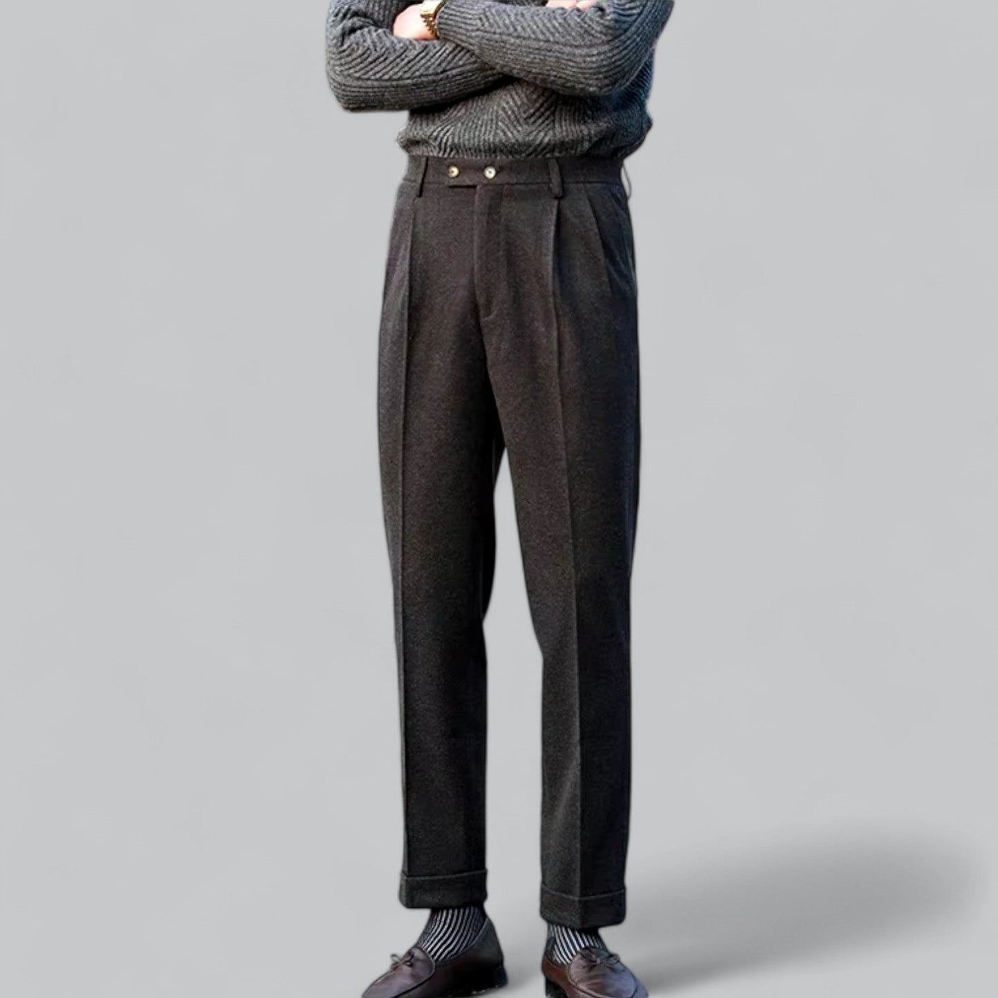 Gaston Men’s Trousers | Tailored Business Pants for Professional Elegance