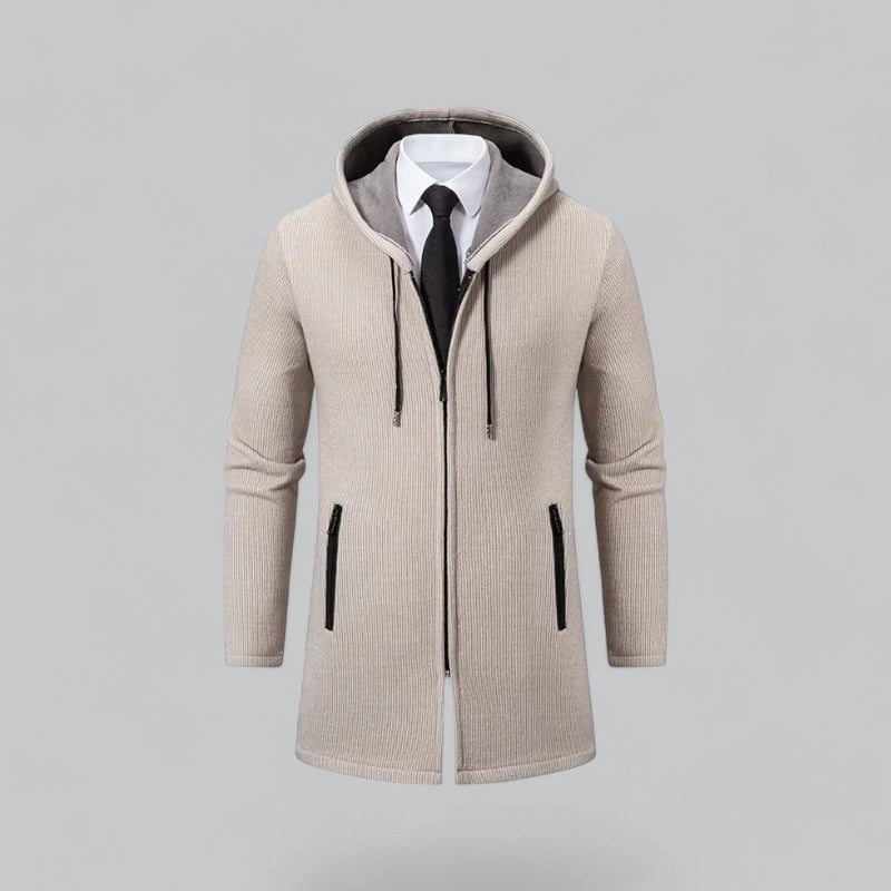 Geraldo Men’s Coat | Cashmere Winter Parka for Warmth and Style