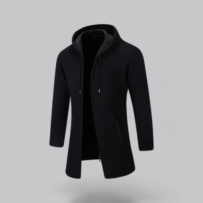 Geraldo Men’s Coat | Cashmere Winter Parka for Warmth and Style