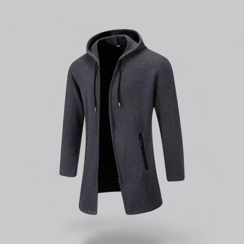 Geraldo Men’s Coat | Cashmere Winter Parka for Warmth and Style