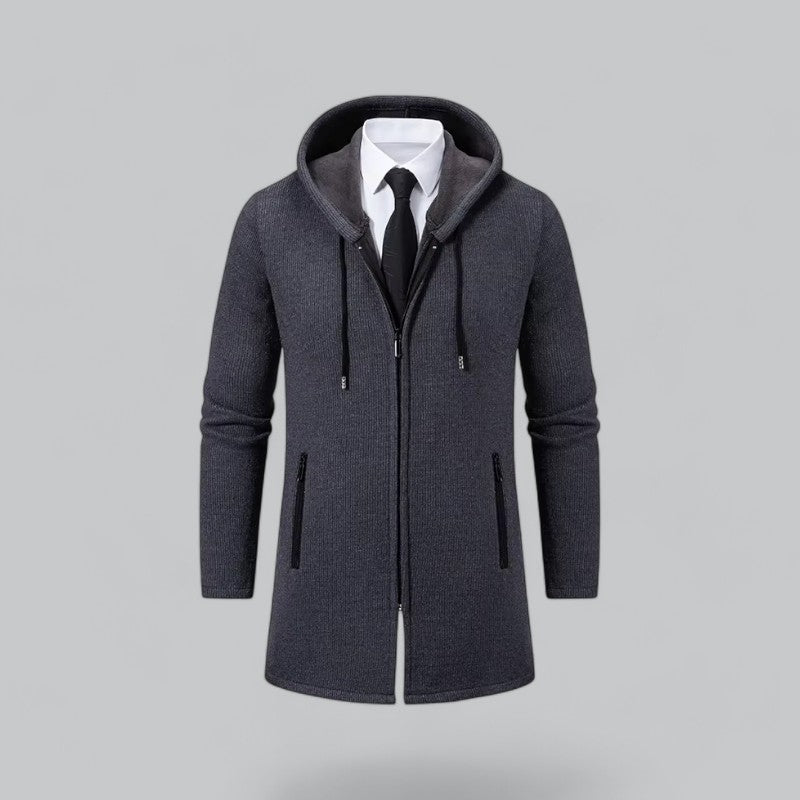 Geraldo Men’s Coat | Cashmere Winter Parka for Warmth and Style