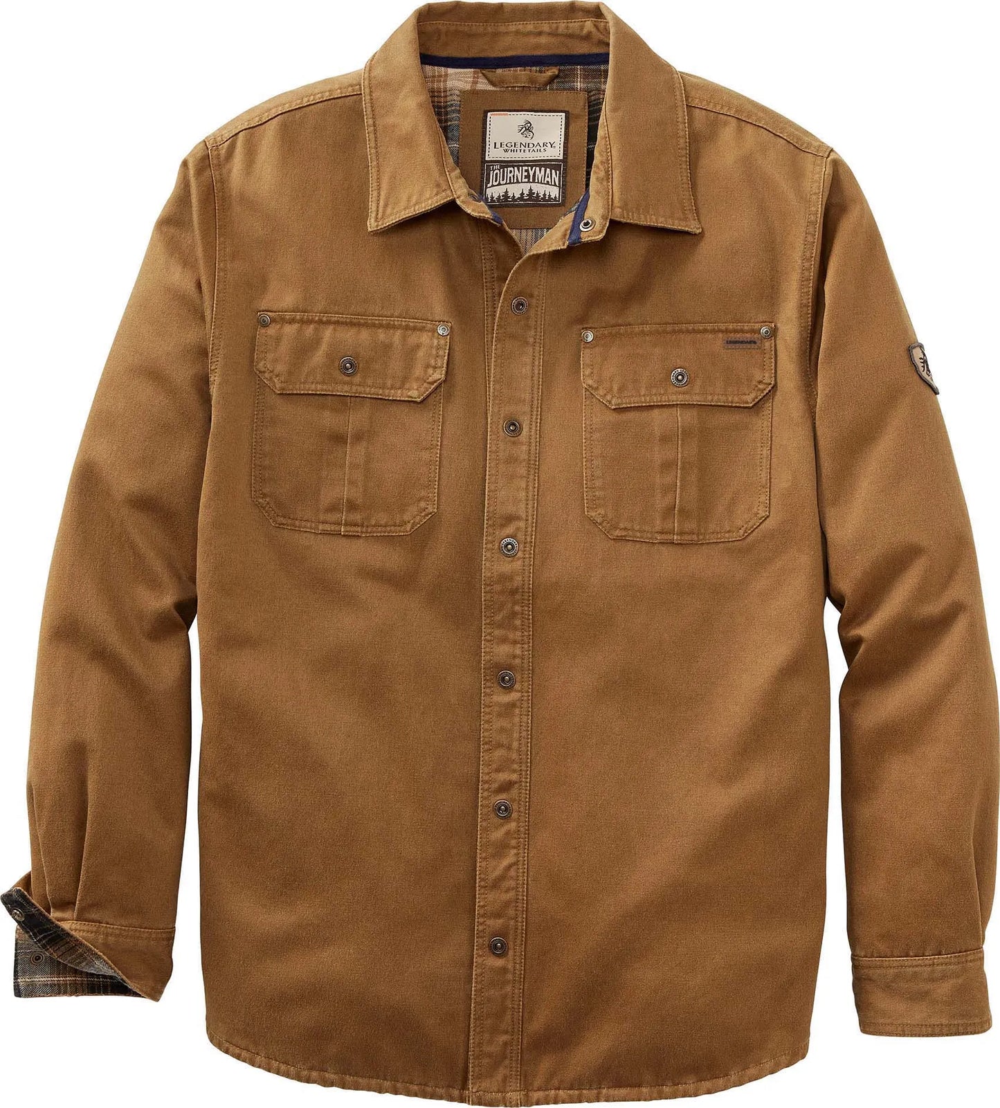 Jahlani Men’s Jacket | Waxed Trucker Jacket with Button Front, Chest Pockets, and Warm Lining for Winter