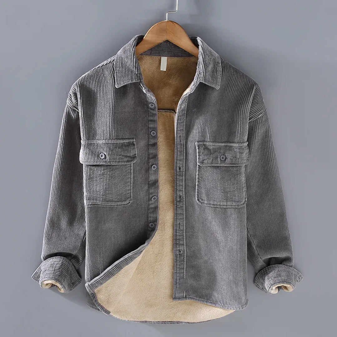 Gordy Men’s Corduroy Winter Shirt | Warm and Stylish