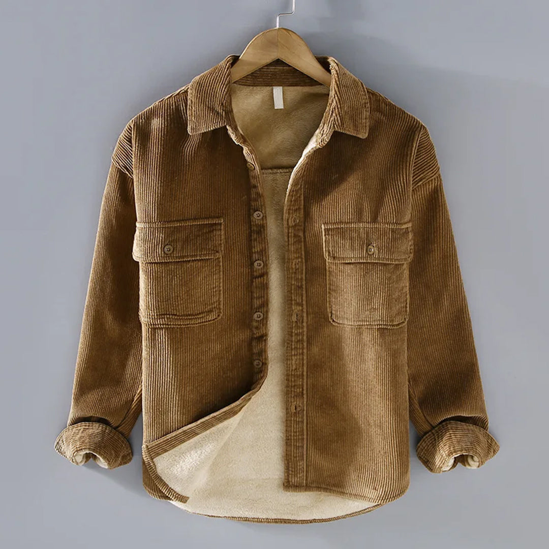 Gordy Men’s Corduroy Winter Shirt | Warm and Stylish