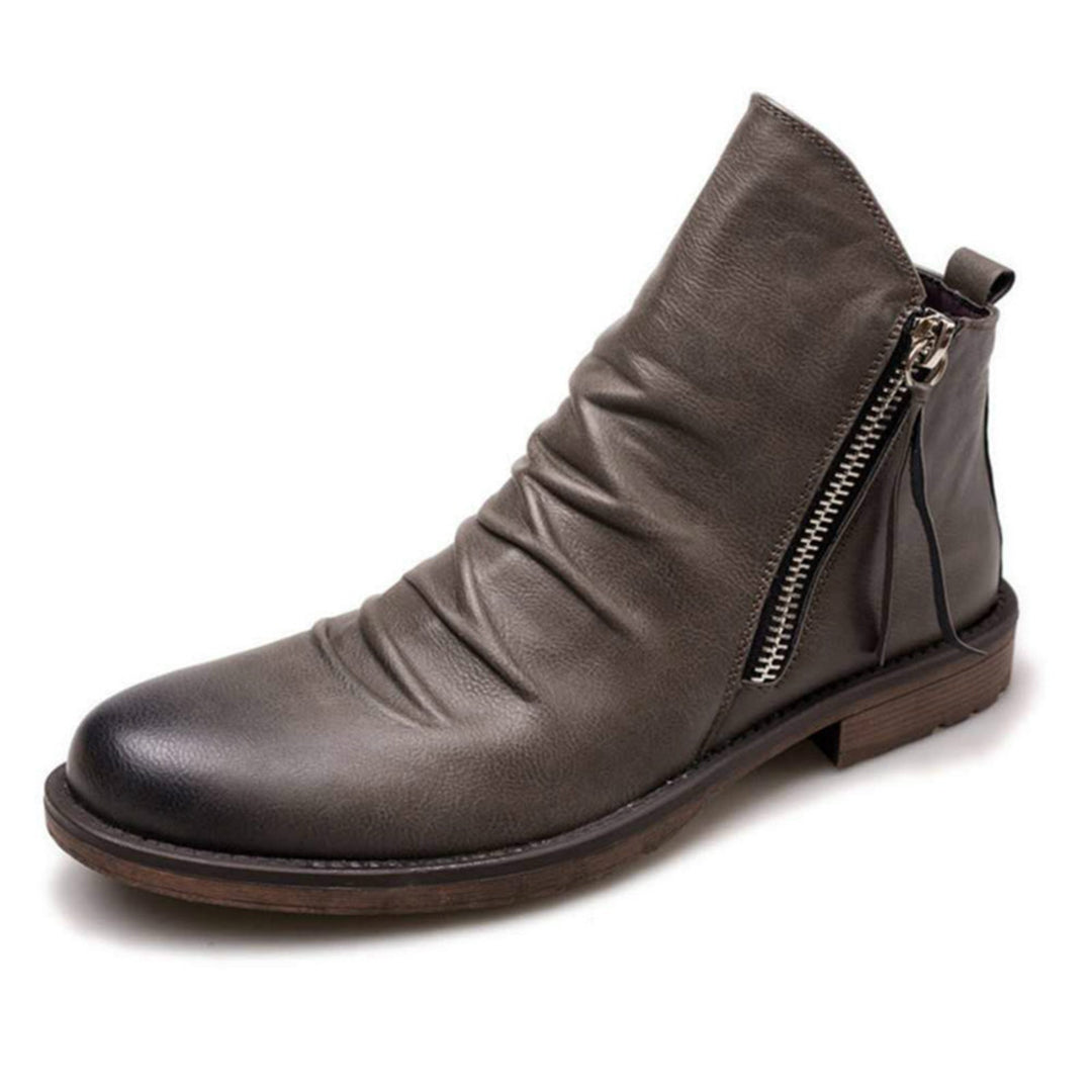 Lance Men’s Boots | Zip-Up Urban Ankle Boots for Autumn