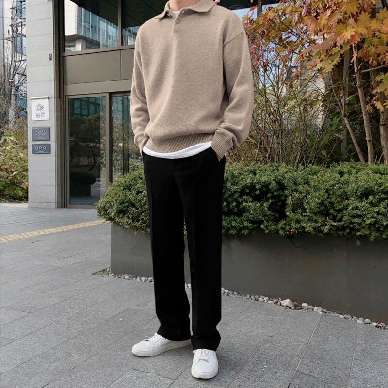 James Button Collar Cardigan | Knit Cardigan for Autumn
