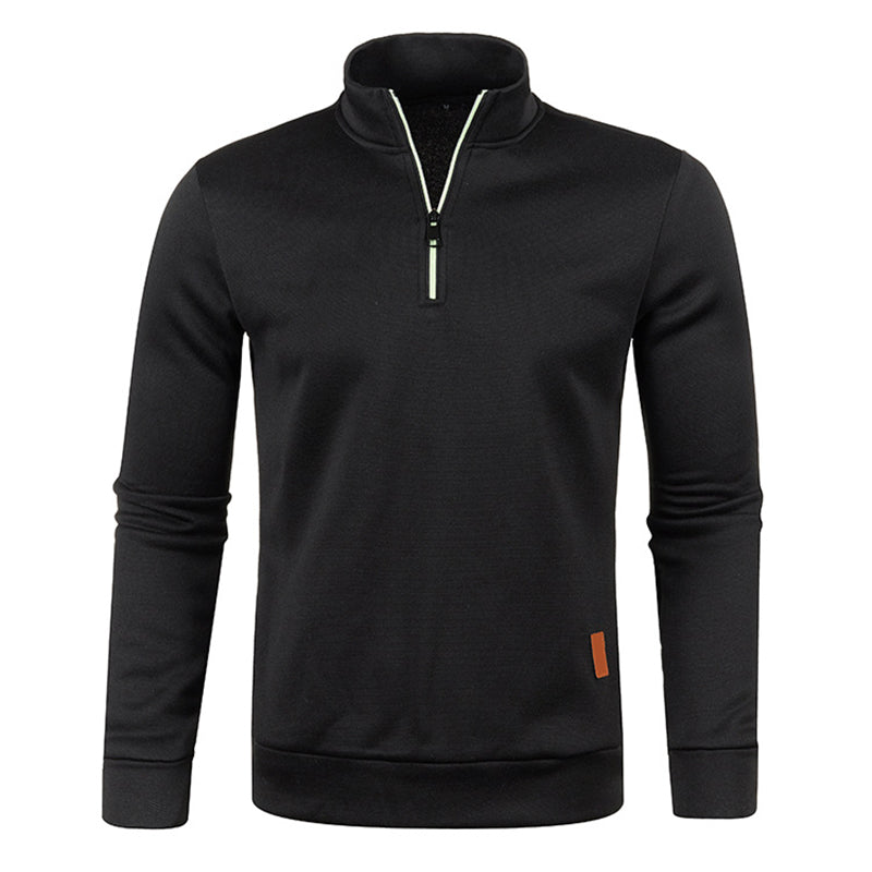 Hamish Men’s Knitted Jacket | Casual Zippered Design