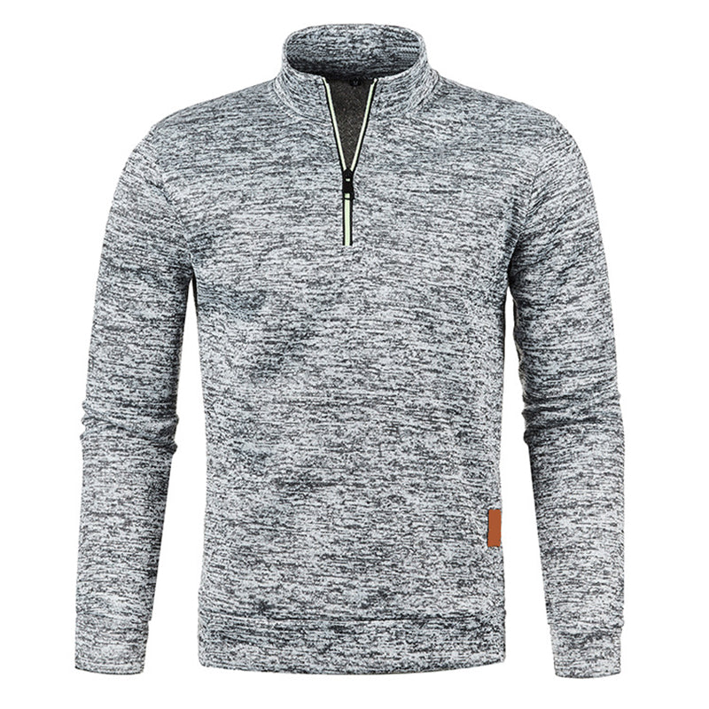 Hamish Men’s Knitted Jacket | Casual Zippered Design