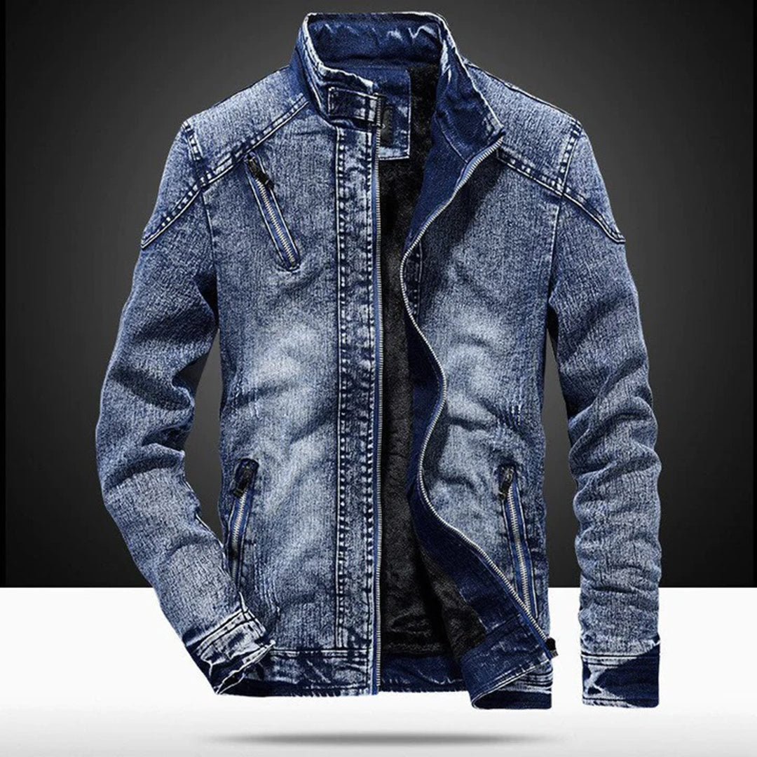 Hartley Denim Jacket | Extra Warm Fleece-Lined Denim Jacket