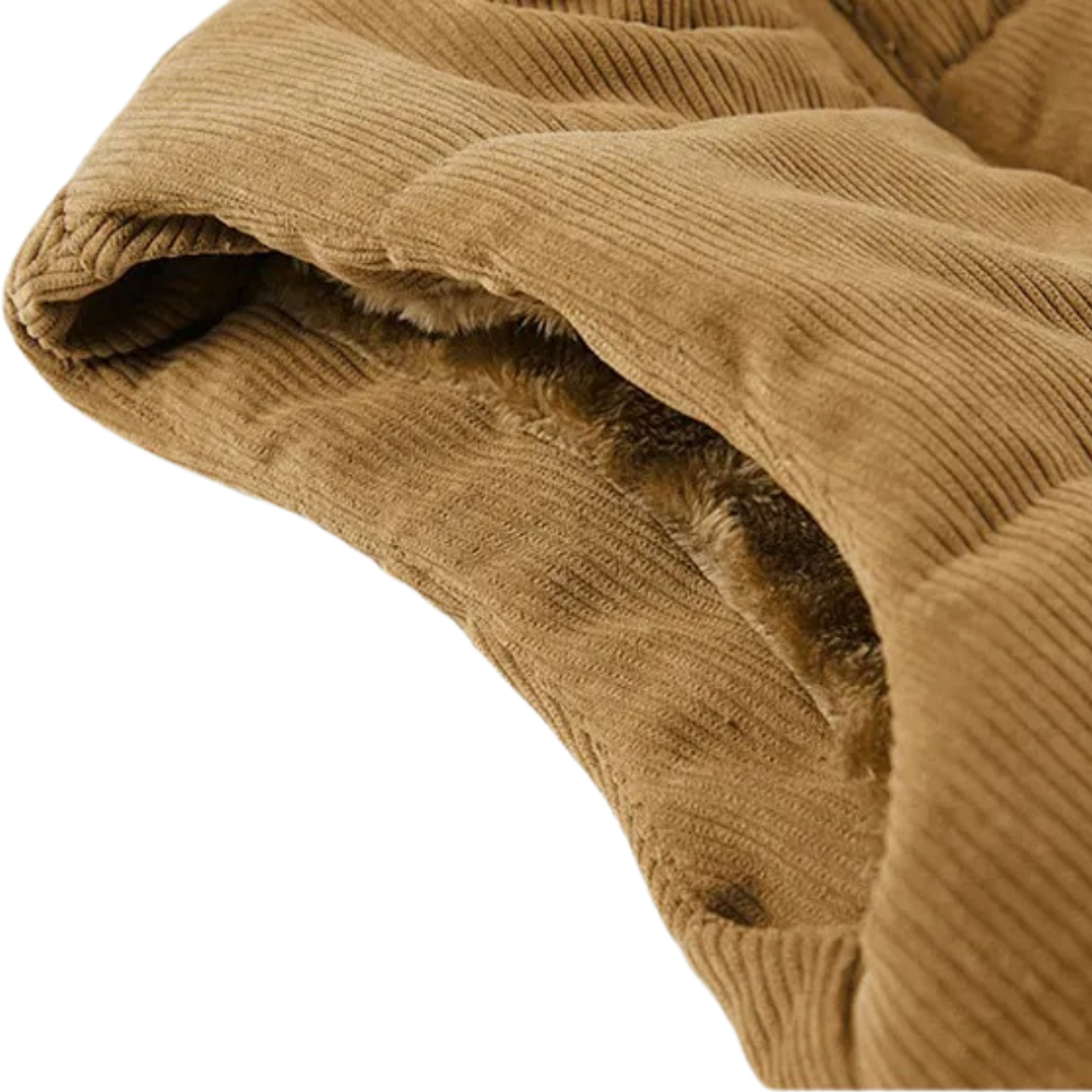 Helmuth Men’s Warm Corduroy Vest | Casual Winter Essential