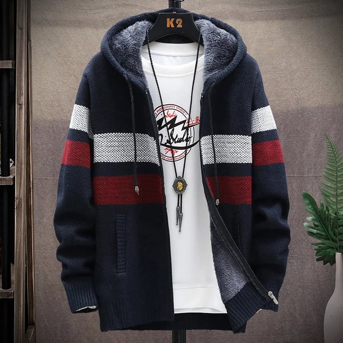Hendrick Cardigan | Men's EverCozy Wool Jacket with Warm Lining