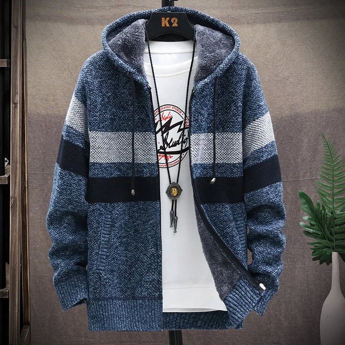 Hendrick Cardigan | Men's EverCozy Wool Jacket with Warm Lining