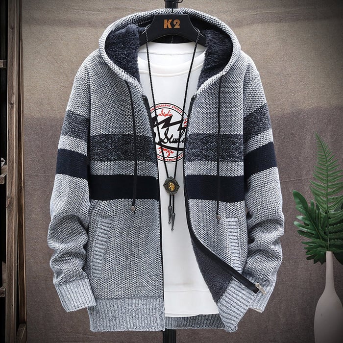 Hendrick Cardigan | Men's EverCozy Wool Jacket with Warm Lining