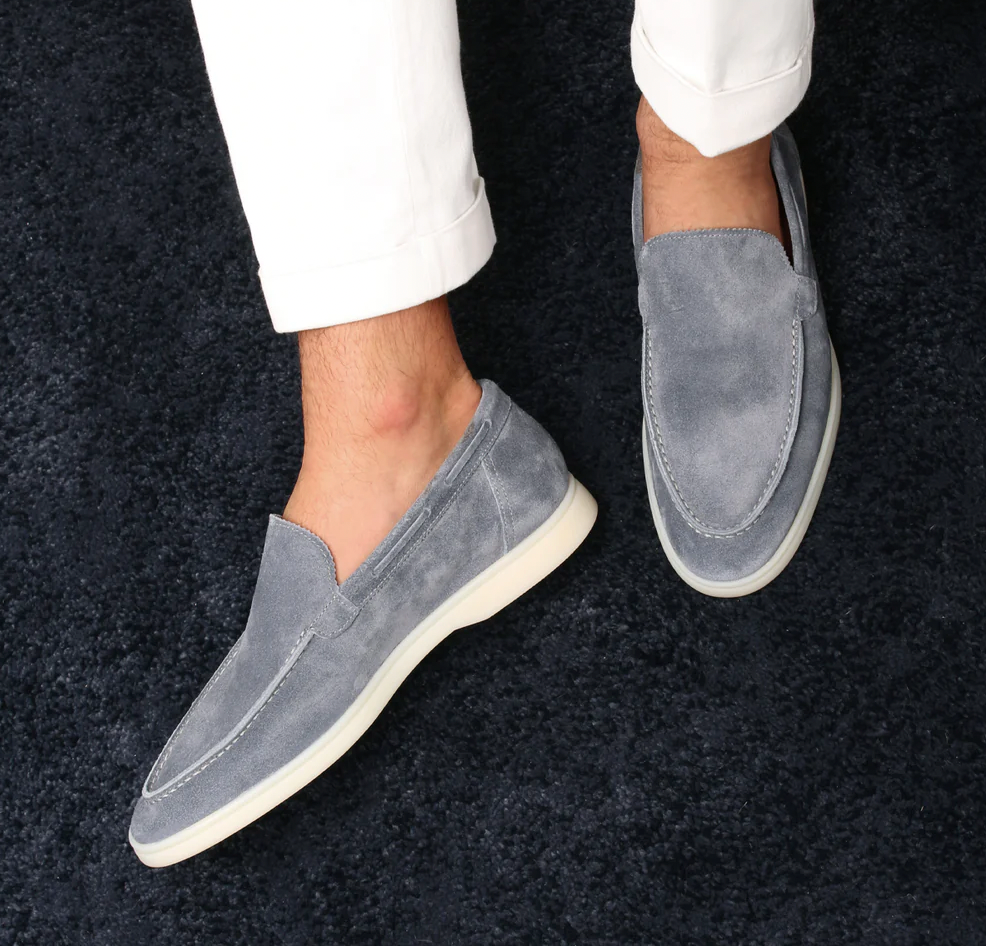 Heston Men’s Leather Loafers | Stylish and Comfortable Design