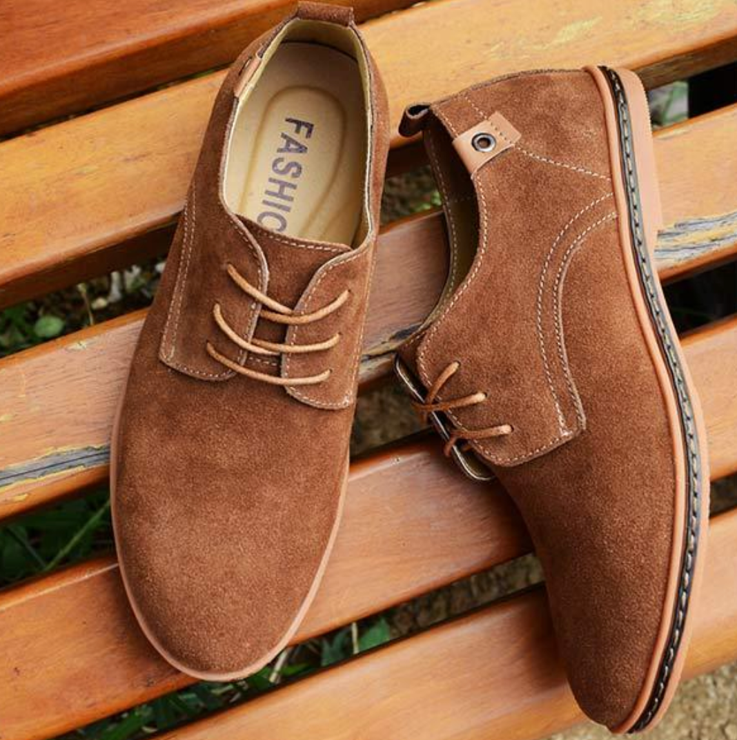 Hubert Men’s Suede Shoes | High-Quality and Stylish