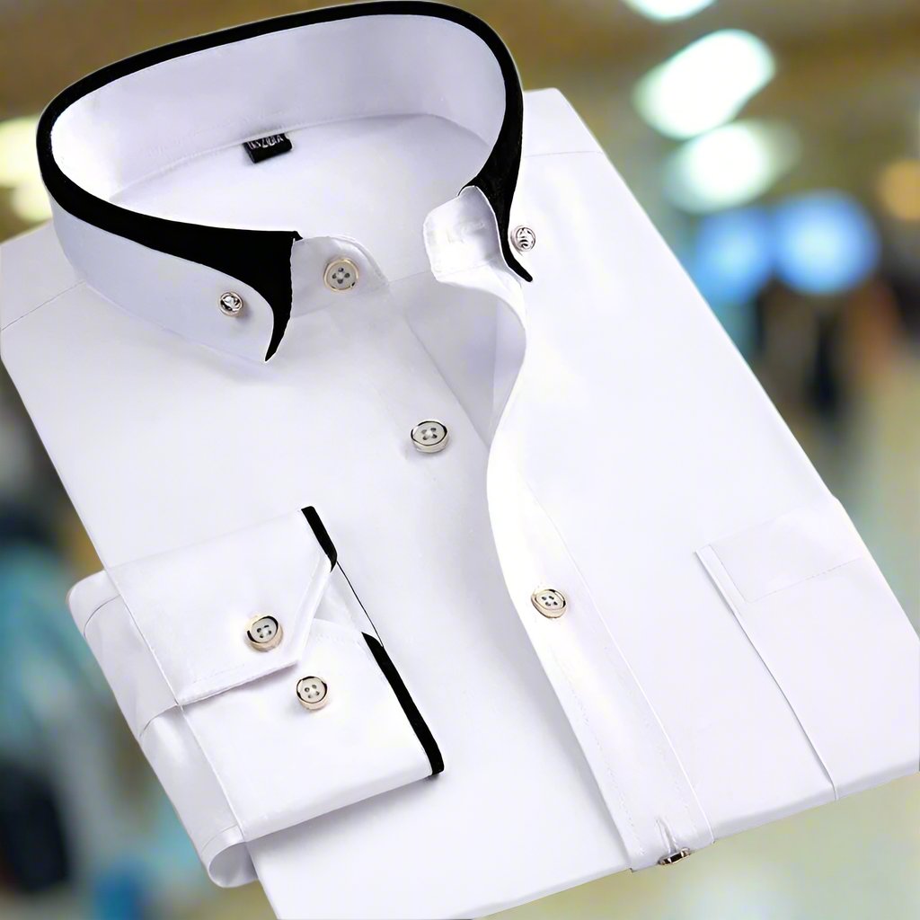 Hudson Men’s Long-Sleeve Shirt | Classic and Versatile Design