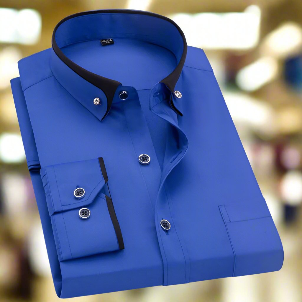 Hudson Men’s Long-Sleeve Shirt | Classic and Versatile Design