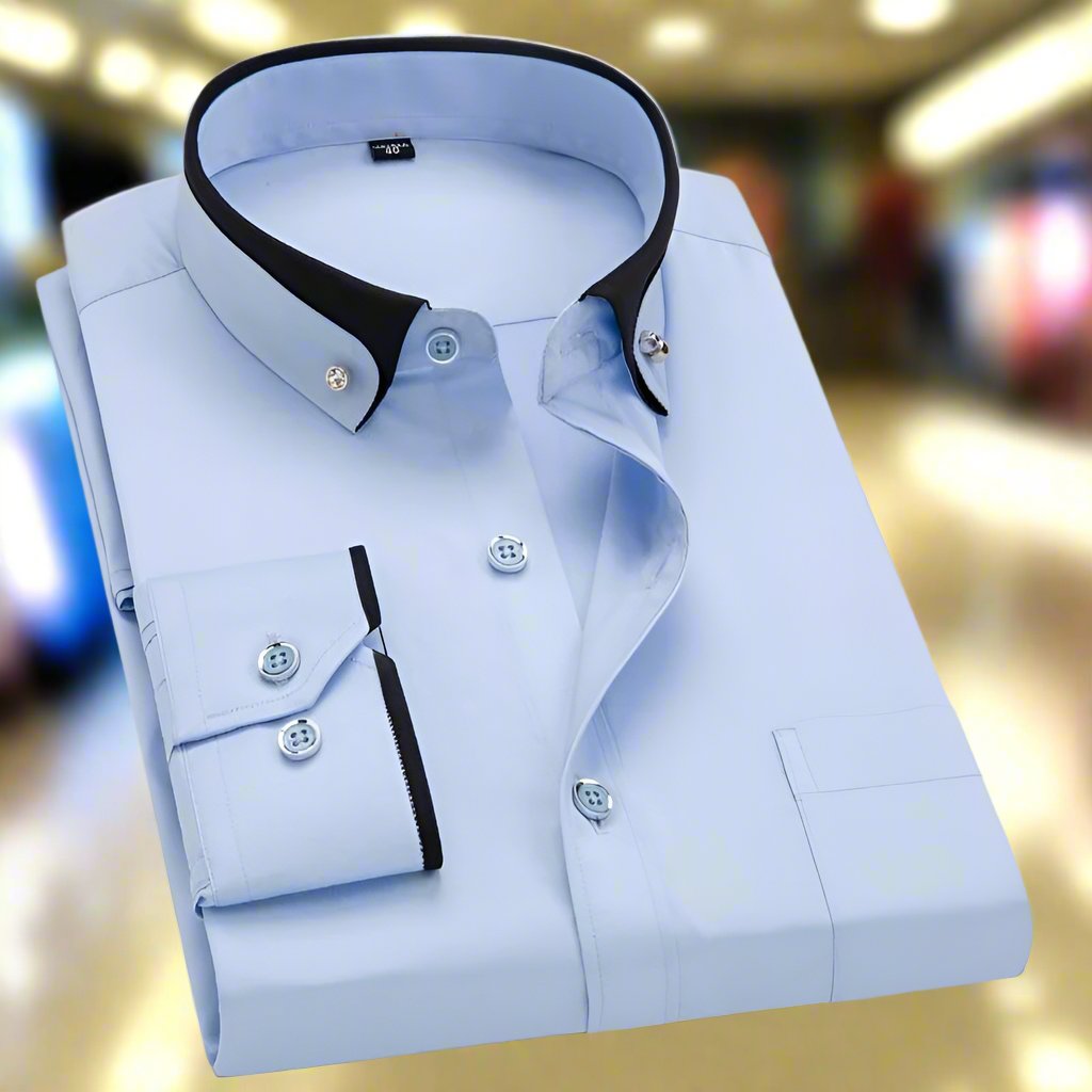 Hudson Men’s Long-Sleeve Shirt | Classic and Versatile Design